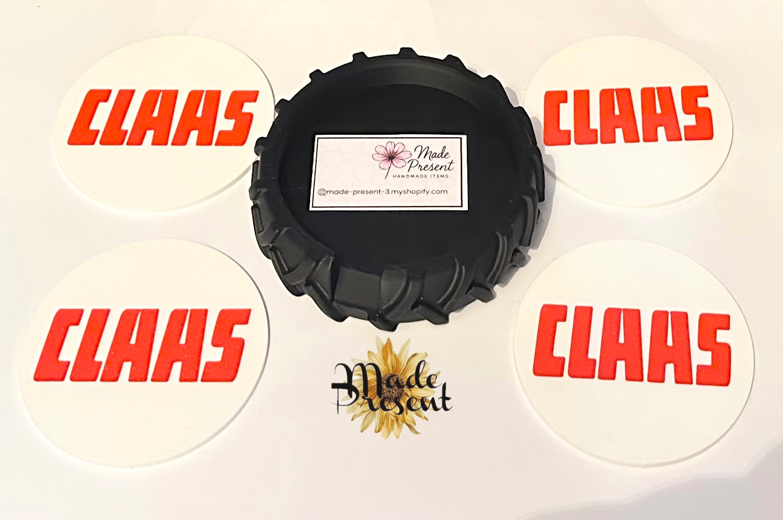 Case International Coaster Set x4