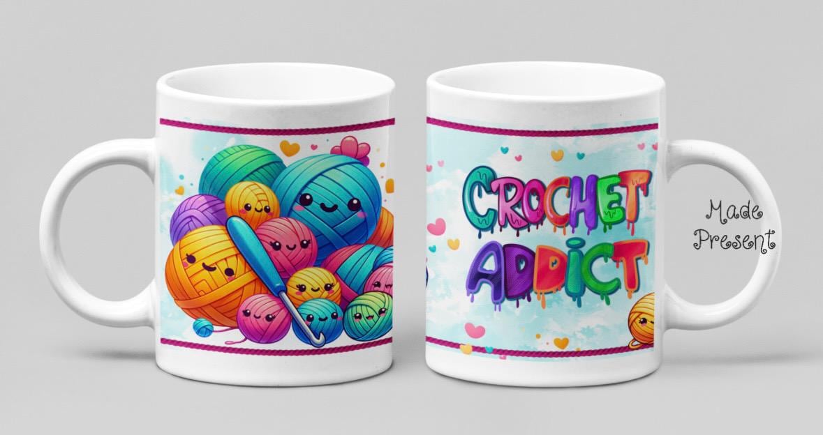 Crochet Addict Coffee/Tea Mug