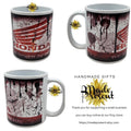 Retro Oil Coffee/Tea Mug Motor Bike Theme Yamaha Honda Suzuki BMW