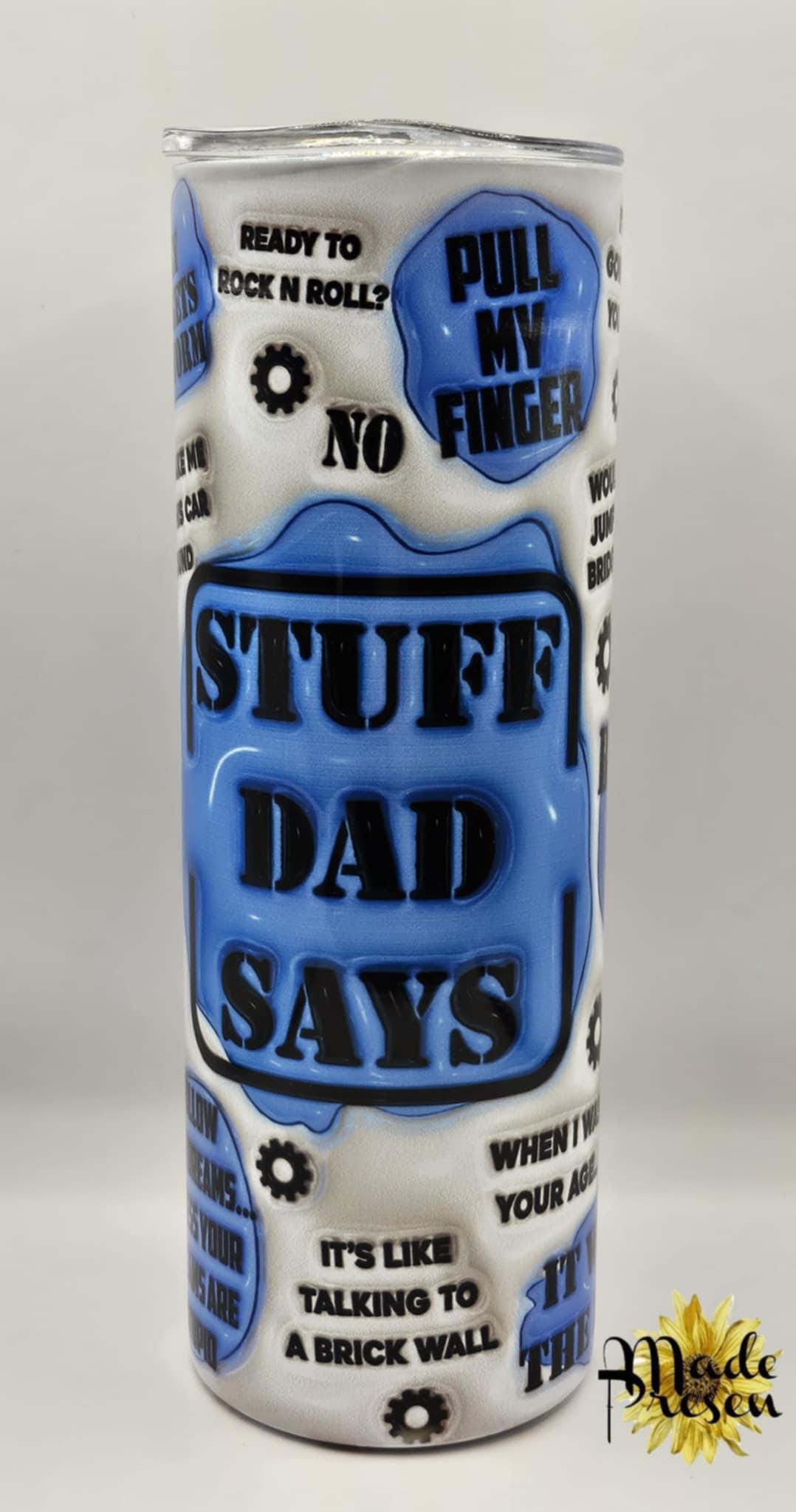 Blue Monster Cookie Tumbler 20 oz: Insulated Stainless Steel with Straw