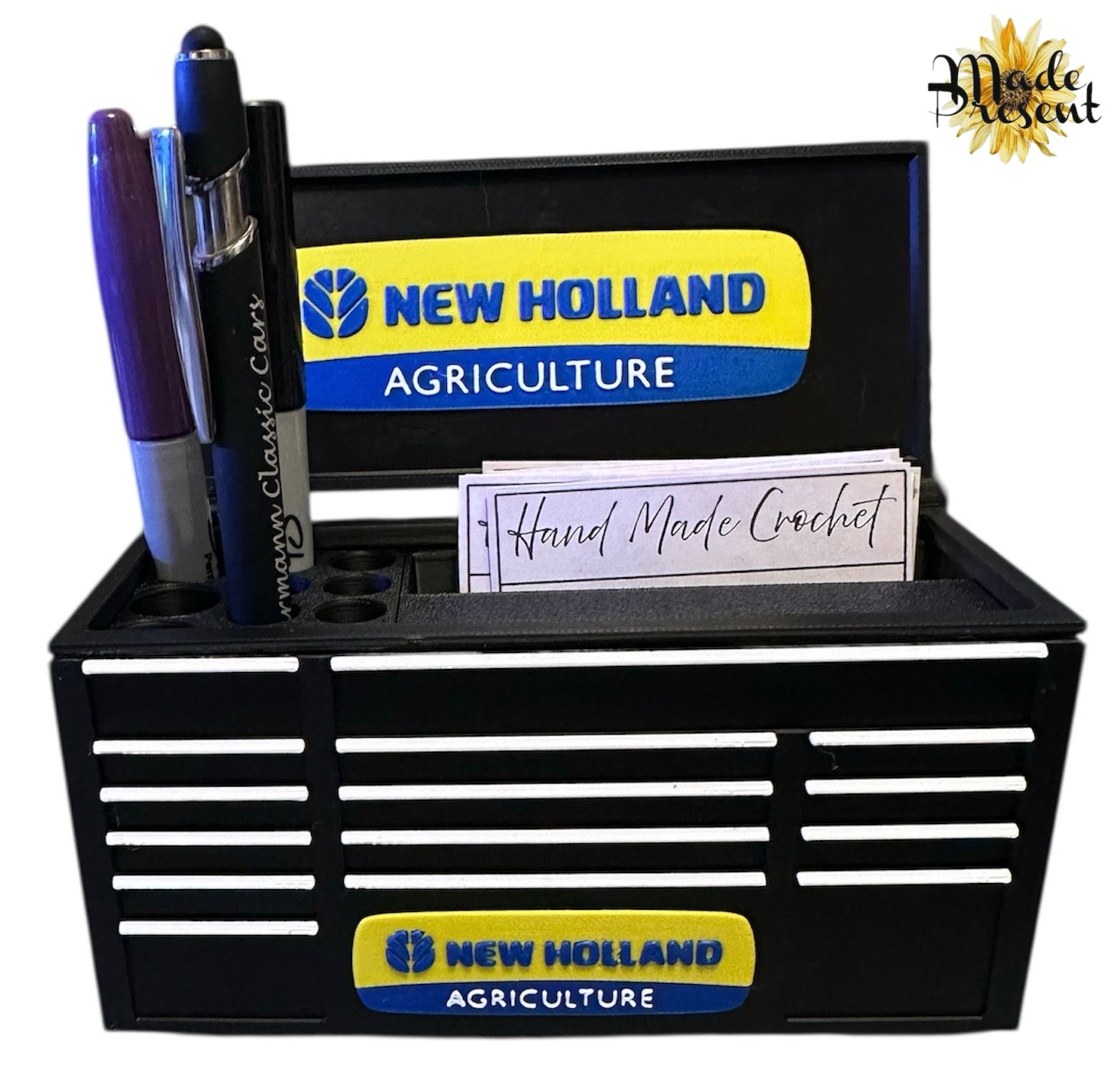 Claas Tool Chest Desk/Pen Holder & FREE keyring