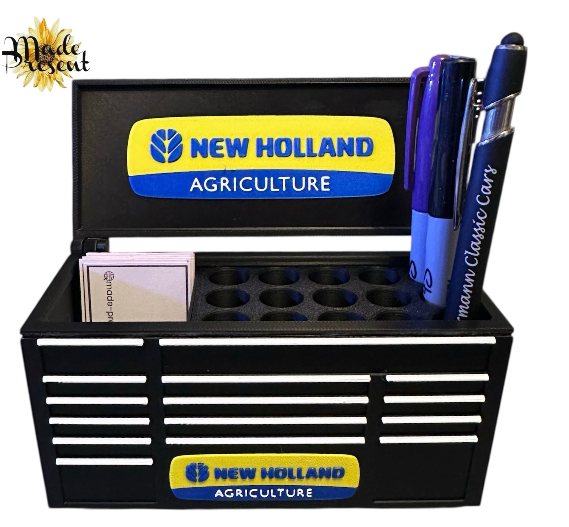 Claas Tool Chest Desk/Pen Holder & FREE keyring