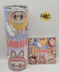 Labubu 4 different designs available Tumbler 20 oz: Insulated Stainless Steel with Straw
