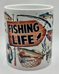 Born to Fish Coffee/Tea Mug, present, gift, birthday, fishing